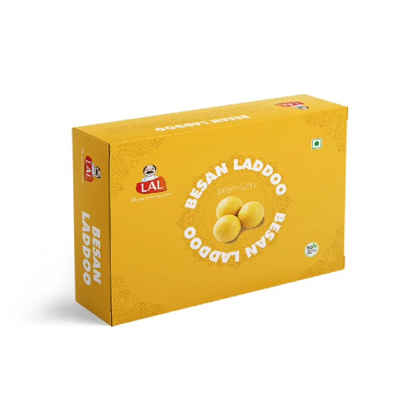 Lal Sweets Besan Laddoo Premium, 400 g-1.webp